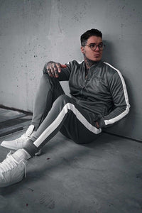 IVAR Cloudy Grey & White Joggers